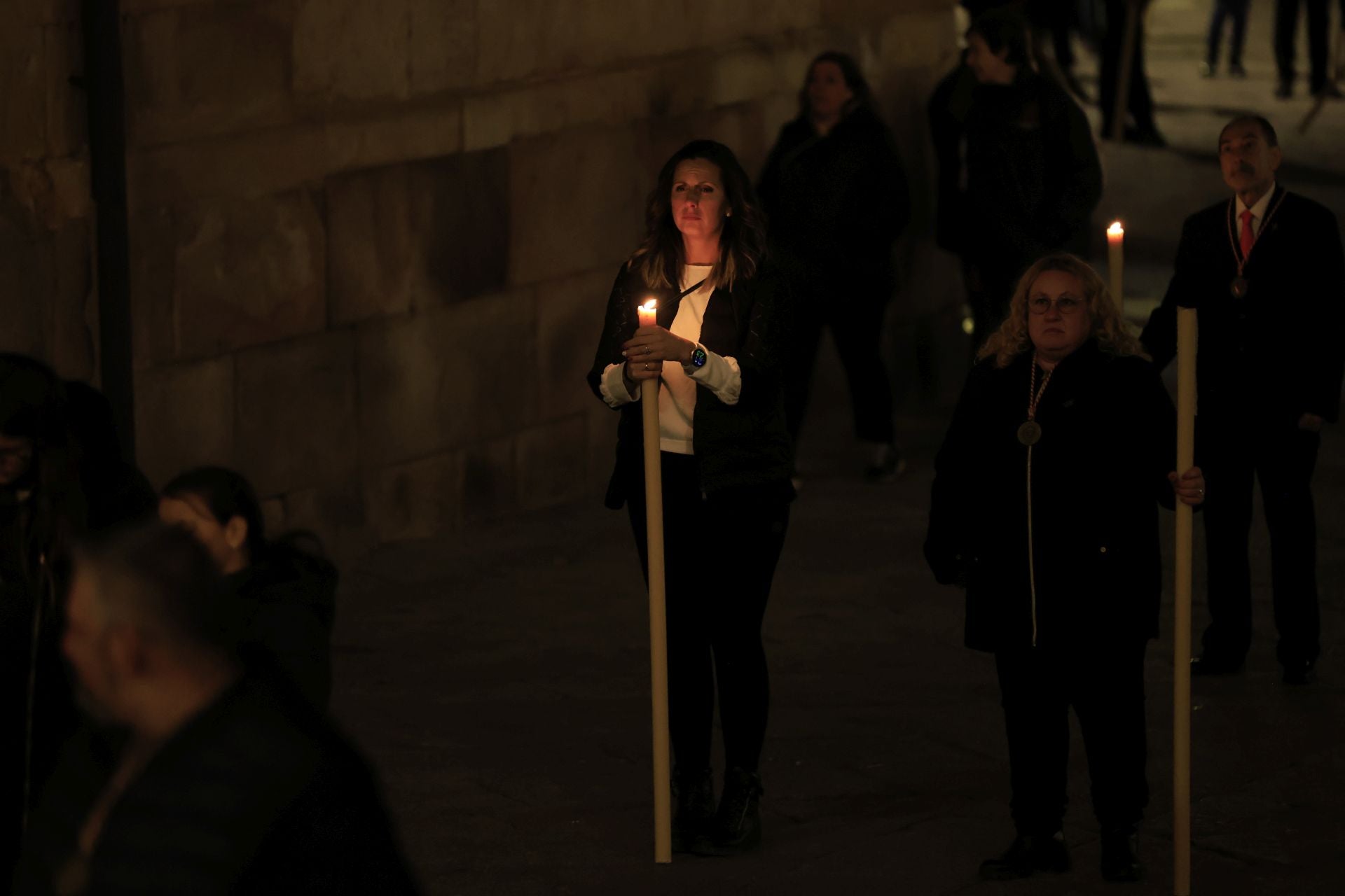Salamanca vive una madrugada de Jueves Santo a finales de octubre