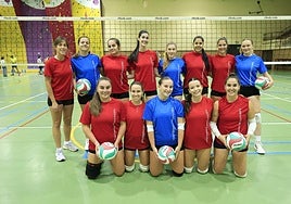 Equipo voleibol femenino USAL