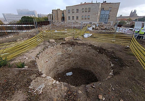 El pozo de la nieve descubierto en el cerro de San Vicente.