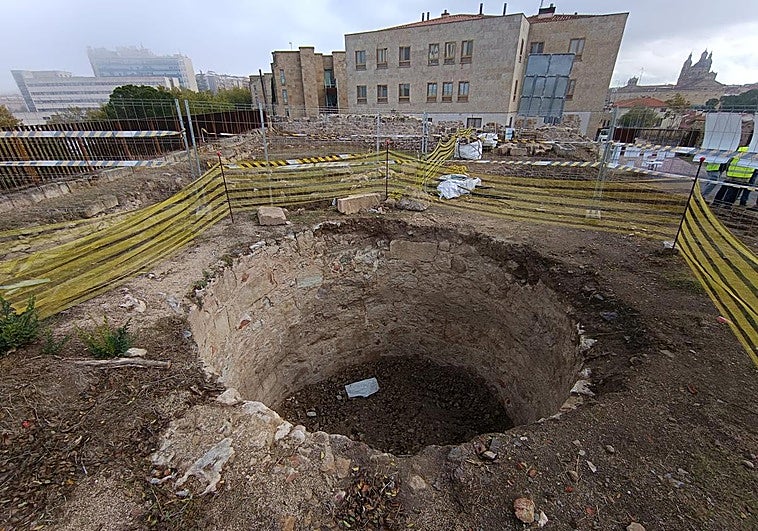 El pozo de la nieve descubierto en el cerro de San Vicente.