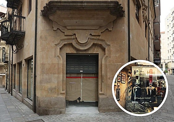 Local que ocupará la nueva tienda de Scalpers en Salamanca, tienda de ropa femenina.