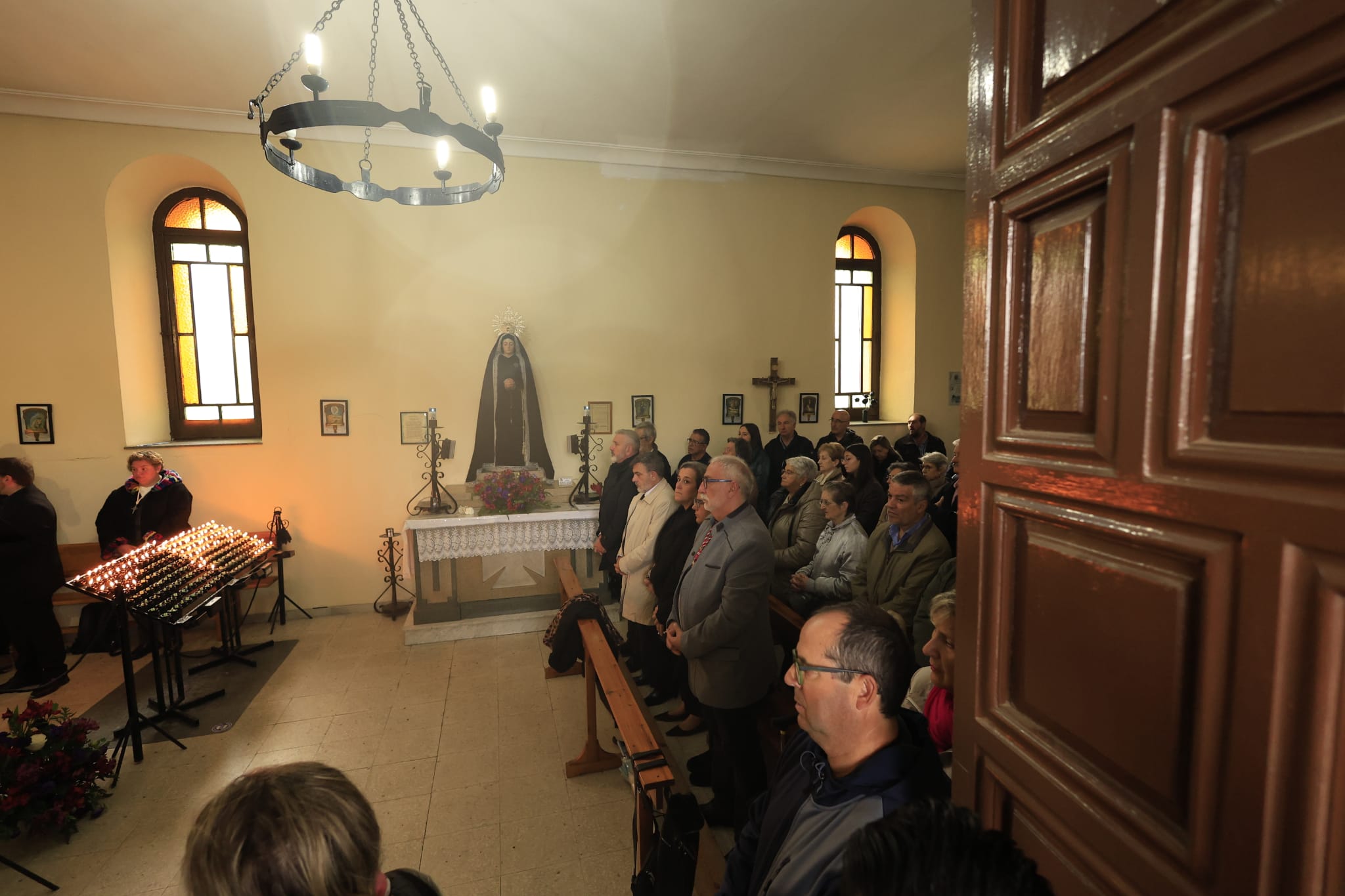 El día de Todos los Santos se celebra bajo el paraguas en Salamanca