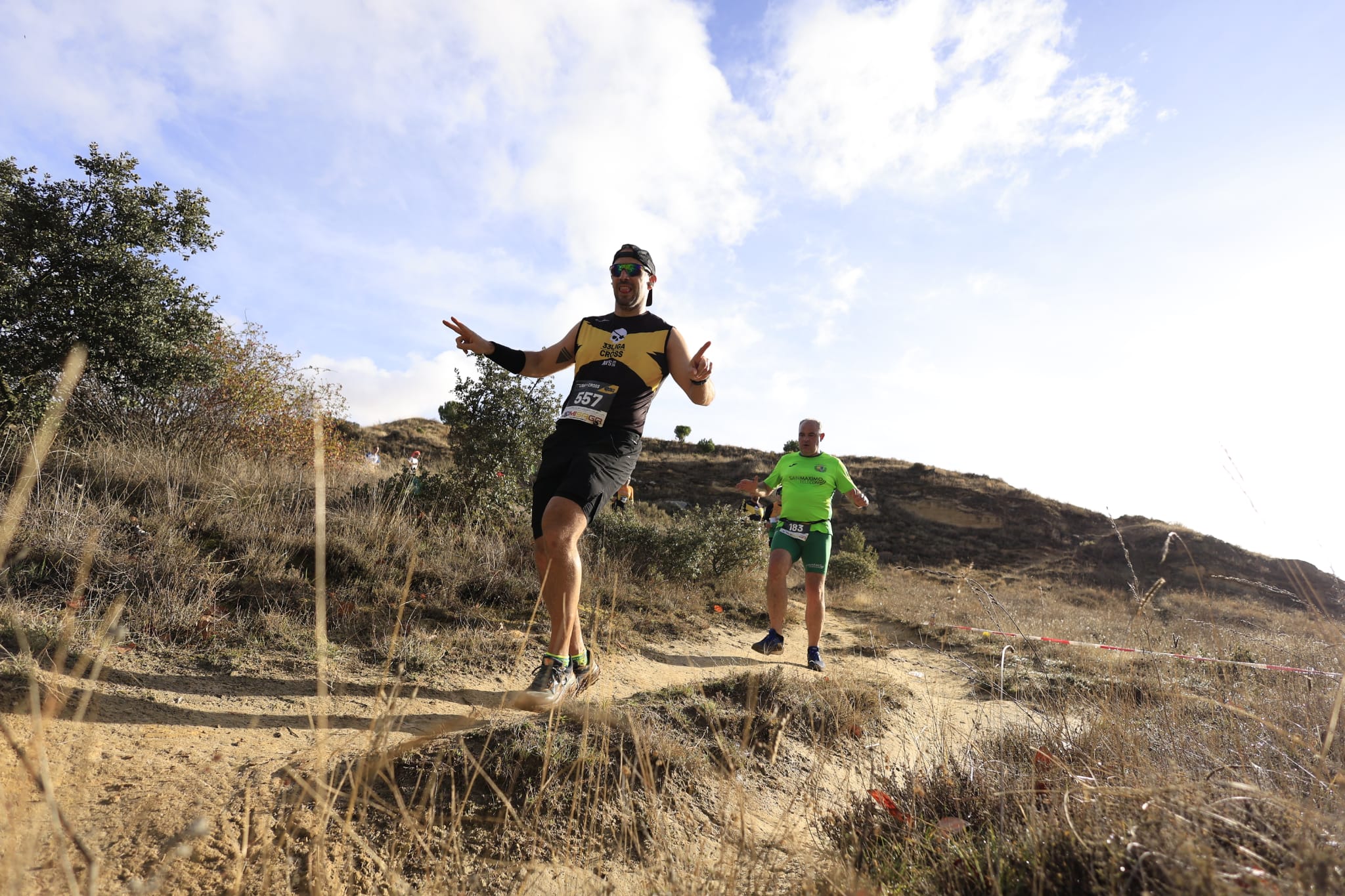 Isaac Hernández y Verónica Sánchez, vencedores de la primera jornada de la Liga de Cross Cabrerizos