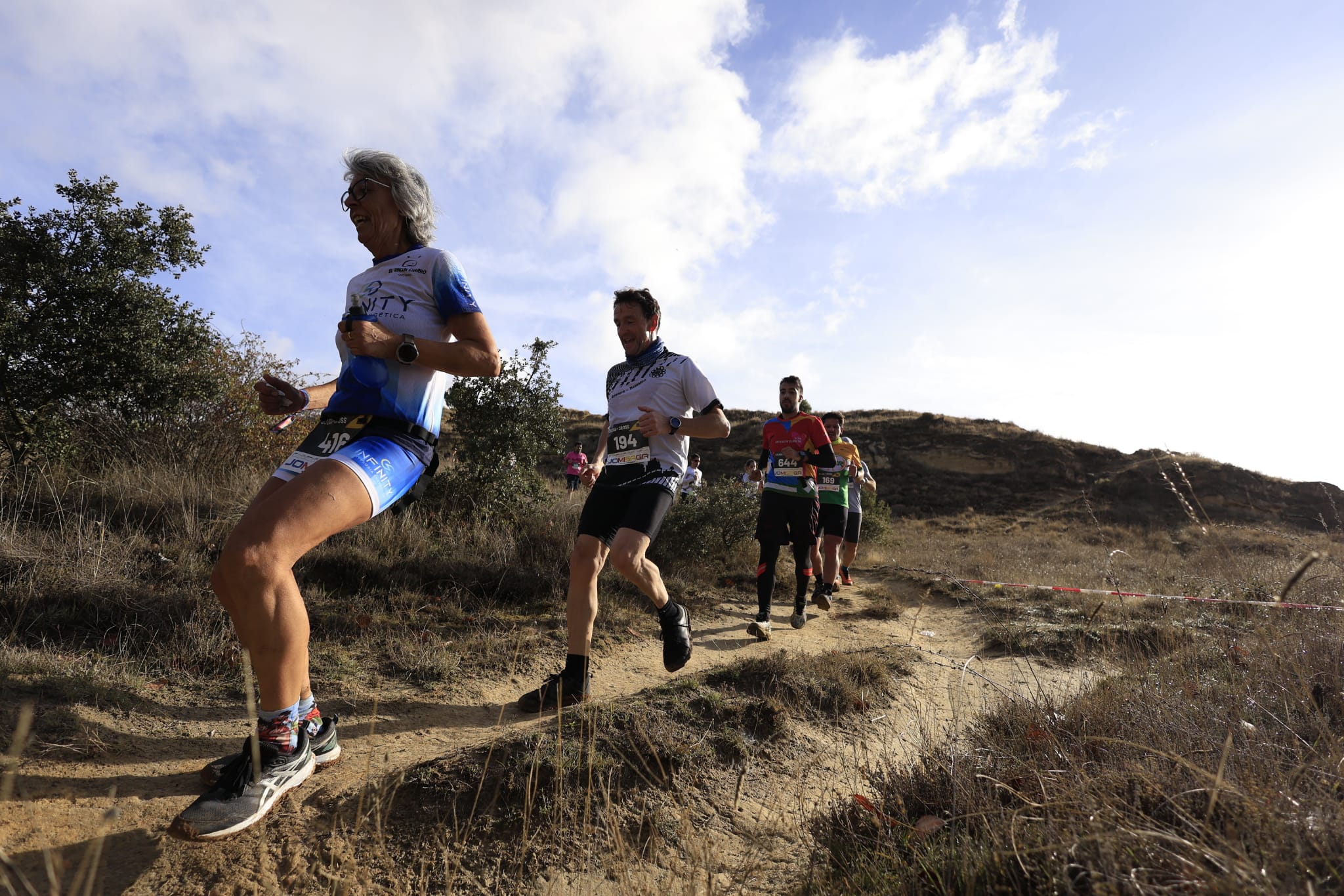 Isaac Hernández y Verónica Sánchez, vencedores de la primera jornada de la Liga de Cross Cabrerizos