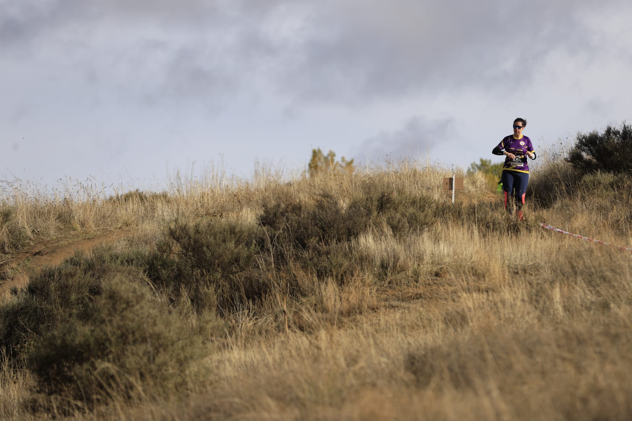 Isaac Hernández y Verónica Sánchez, vencedores de la primera jornada de la Liga de Cross Cabrerizos