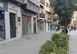 Local del número 80 de la calle Zamora.