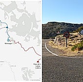 La carretera con 11 kilómetros de 'piel de cocodrilo' entre dos pueblos de Salamanca que hace peligroso un paso de montaña