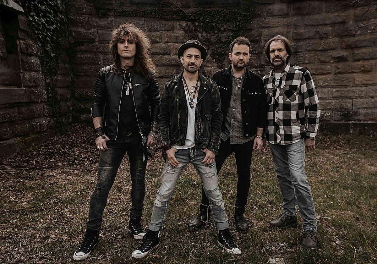 Componentes del grupo La Fuga.