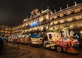 Cabalgata de Reyes de Salamanca.