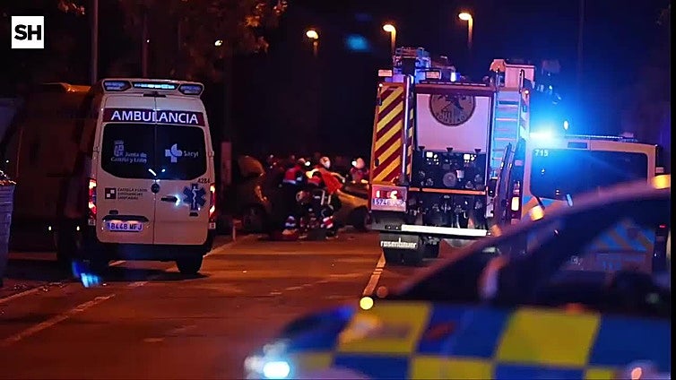 Una mujer muerta y dos heridas tras estrellarse en Salamanca