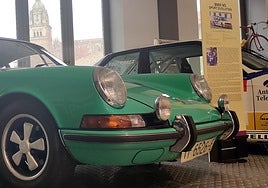 El Porsche 911 T de 1973 en el Museo de Salamanca.