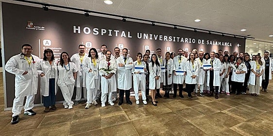 Los galardonados en el V Reconocimiento Profesional.