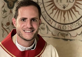 El sacerdote jesuita, Daniel Cuesta Gómez.