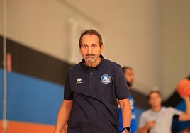 Jesús Gutiérrez como entrenador de Avenida Xoborg