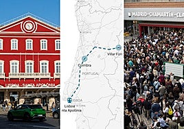 El único Lisboa-Madrid posible por Salamanca: un periplo de tren y coche más lento que en su origen