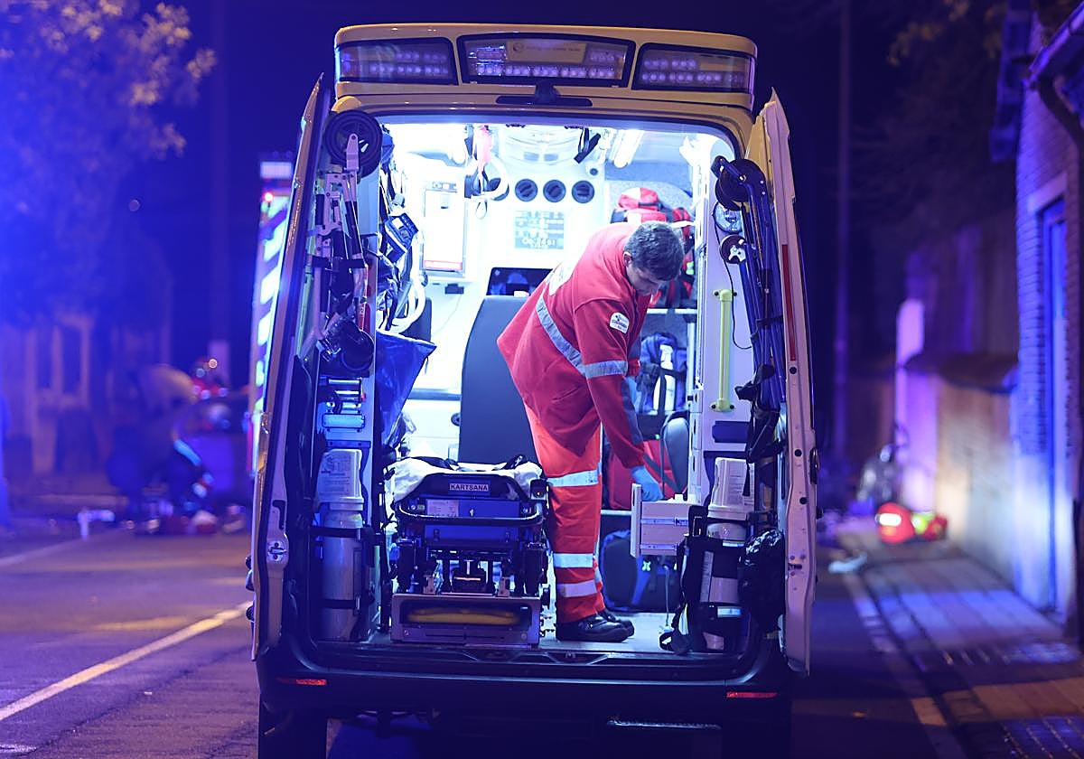 Ambulancia del Servicio de Emergencias 112
