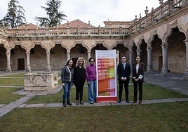 Participantes en la presentación de la XXIII Feria de Empleo de la Universidad de Salamanca.