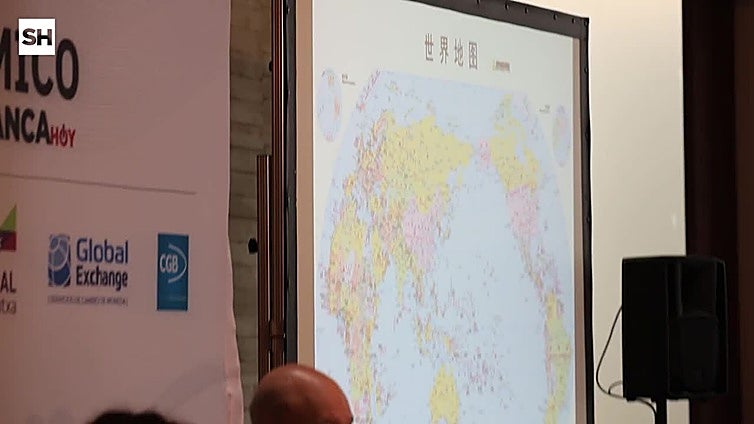 El economista Jaime García en el Foro Económico de Salamancahoy sobre la Economía Mundial en la era Trump