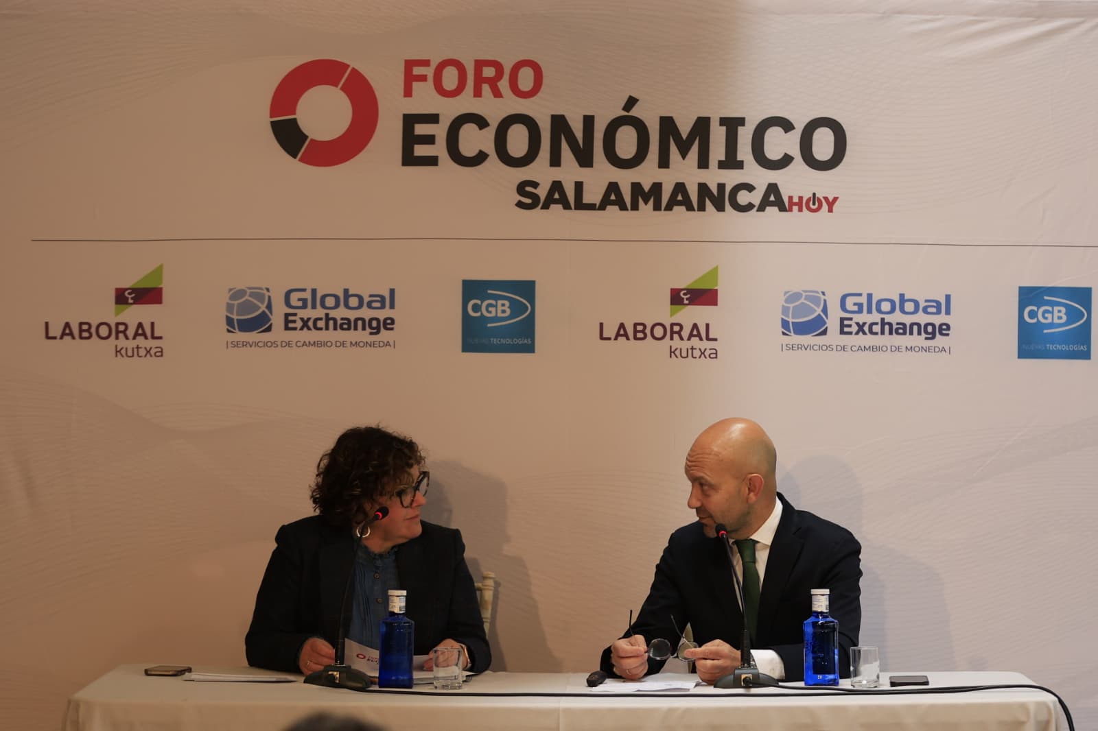 El foro económico de Salamancahoy, en imágenes