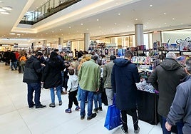Primera edición de la exposición 'Toy Market' en el Centro Comercial El Tormes.
