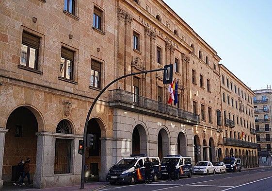 Imagen de archivo del Palacio de Justicia de Gran Vía.