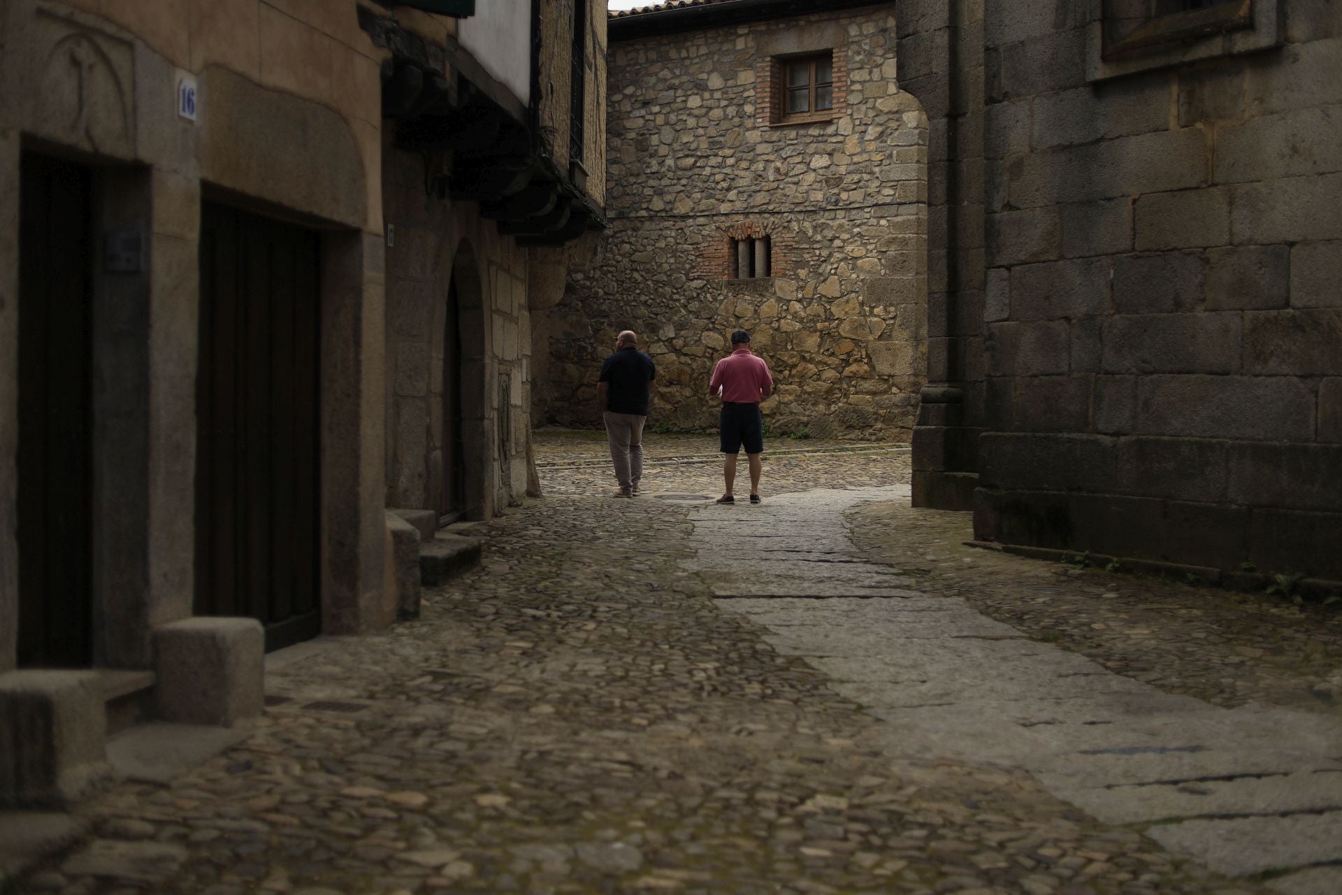 Imagen de archivo de una calle de La Alberca.