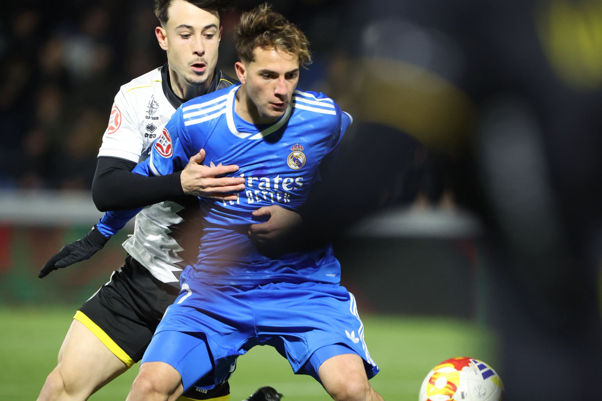 El partido entre Unionistas y el Real Madrid Castilla, en imágenes