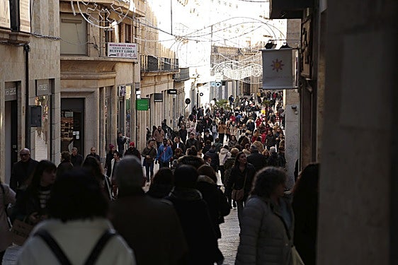 La calle Toro en un 'Black Friday' anterior.