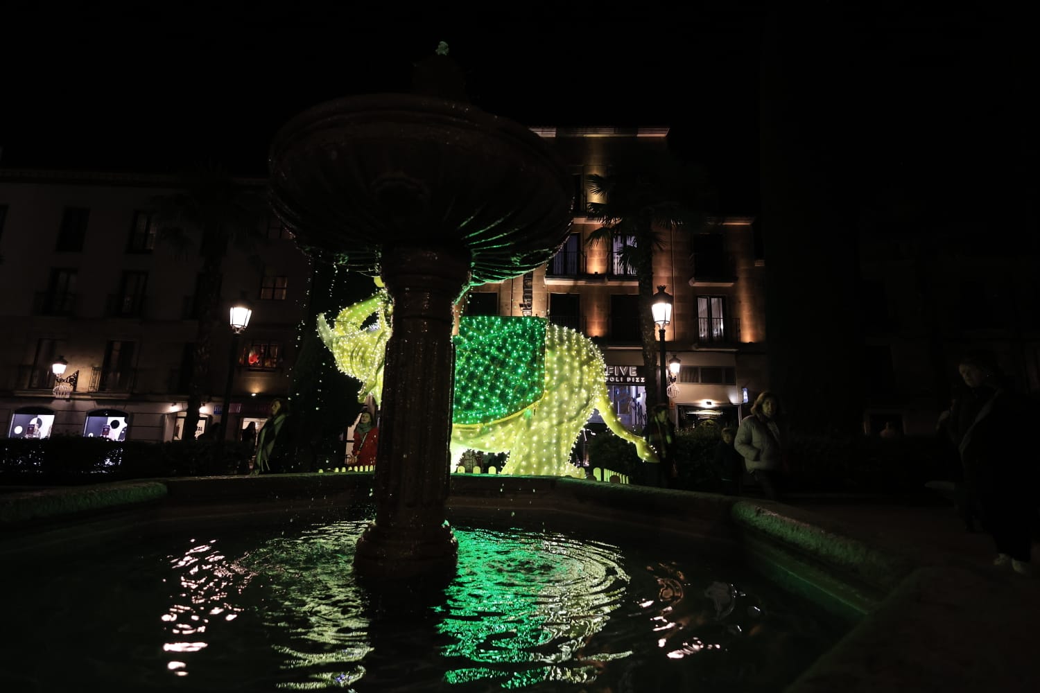 La Navidad ya deslumbra en Salamanca con luces, árbol y videomapping