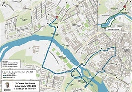 Cortes de tráfico el sábado en Salamanca por el recorrido de la San Silvestre Universitaria UPSA 2025