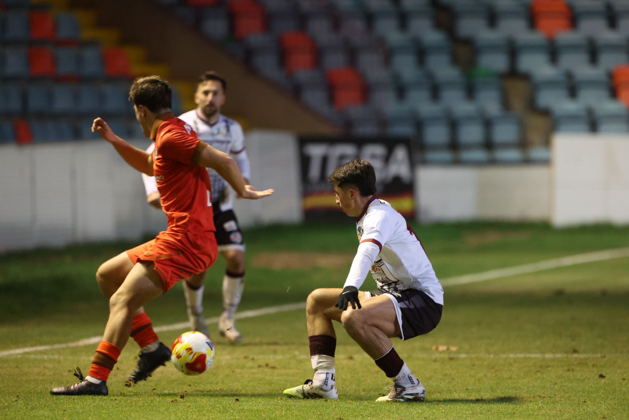 El partido entre el Salamanca CF UDS y el Burgos B, en imágenes