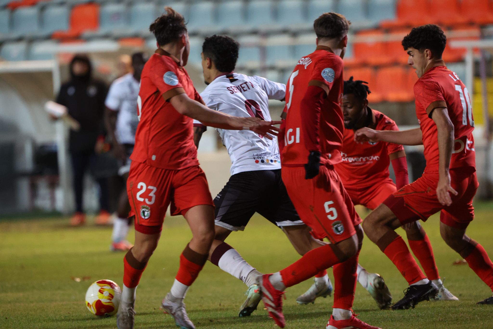 El partido entre el Salamanca CF UDS y el Burgos B, en imágenes