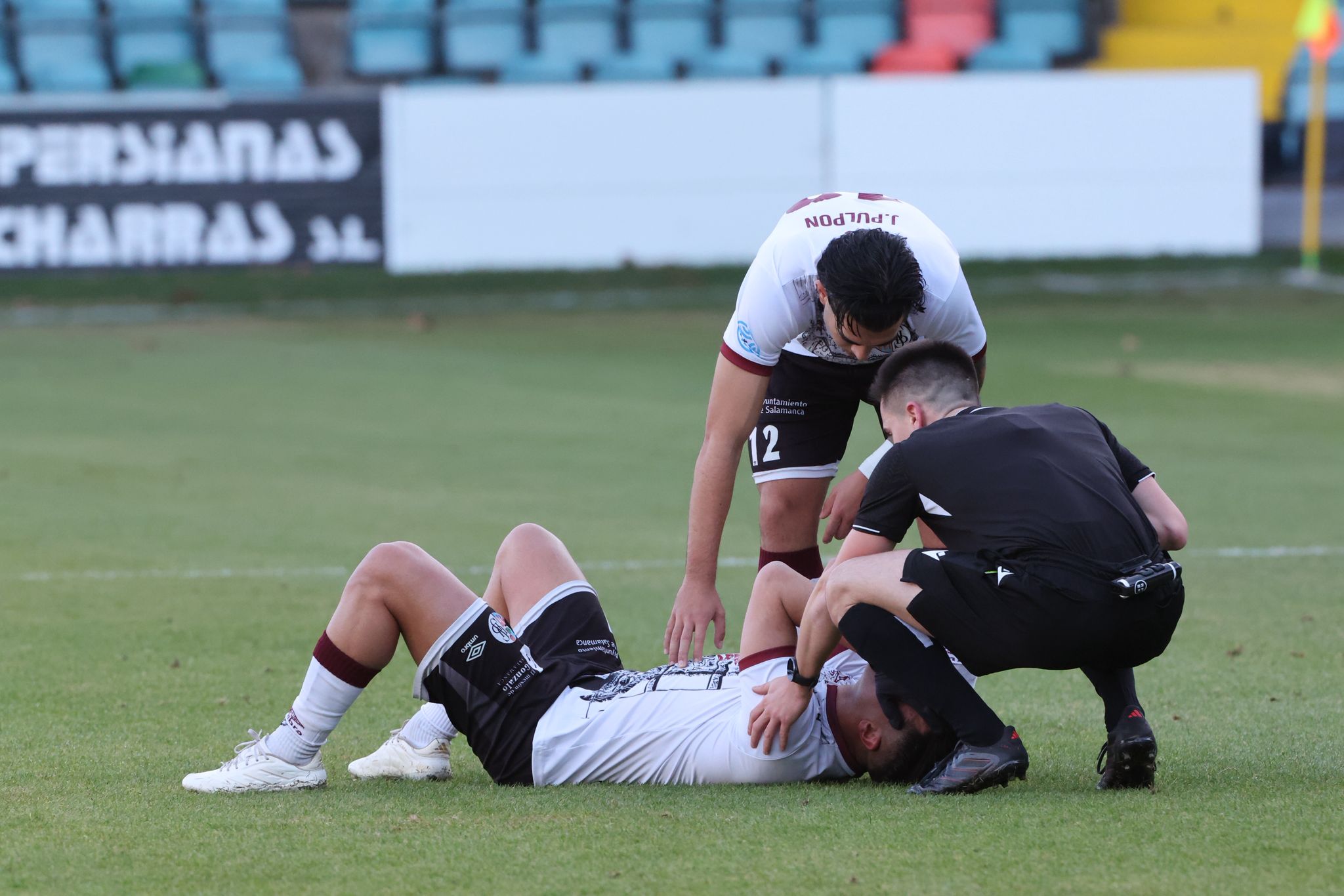 El partido entre el Salamanca CF UDS y el Burgos B, en imágenes