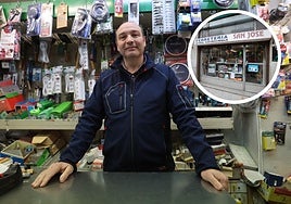 Juan Vicente García, propietaria de la ferretería San José.