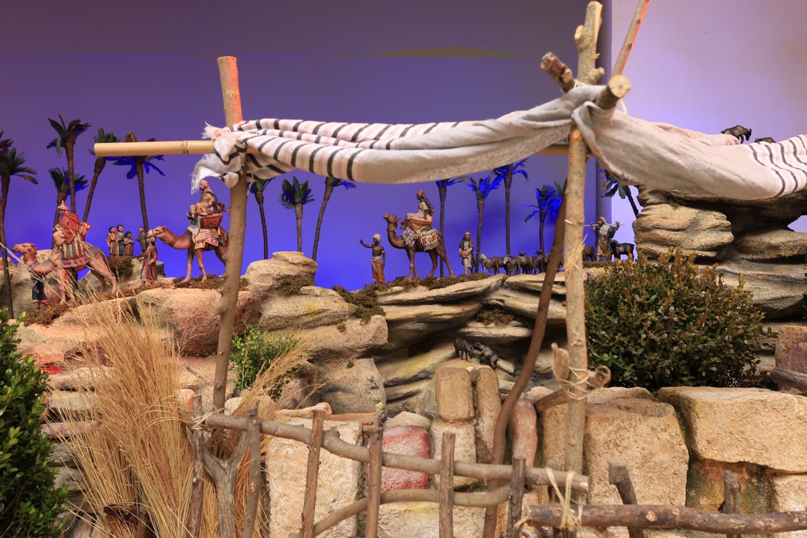 Al detalle: los belenes que construyen la historia de la Navidad