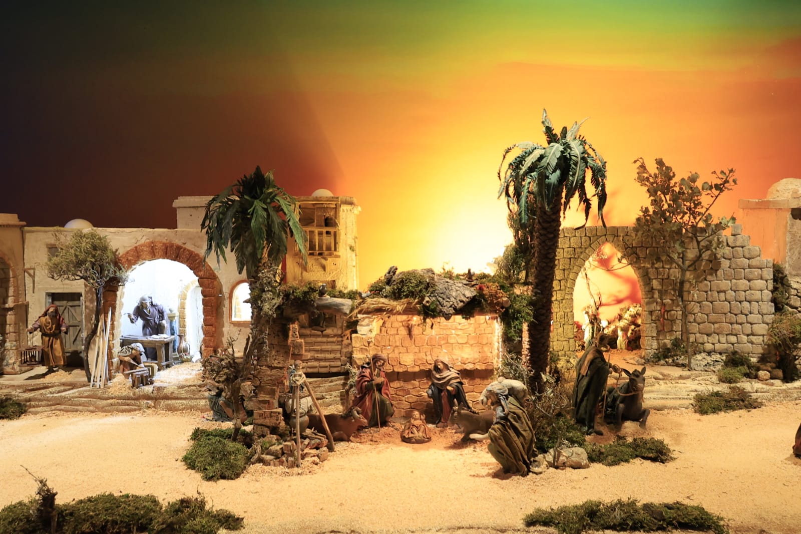 Al detalle: los belenes que construyen la historia de la Navidad