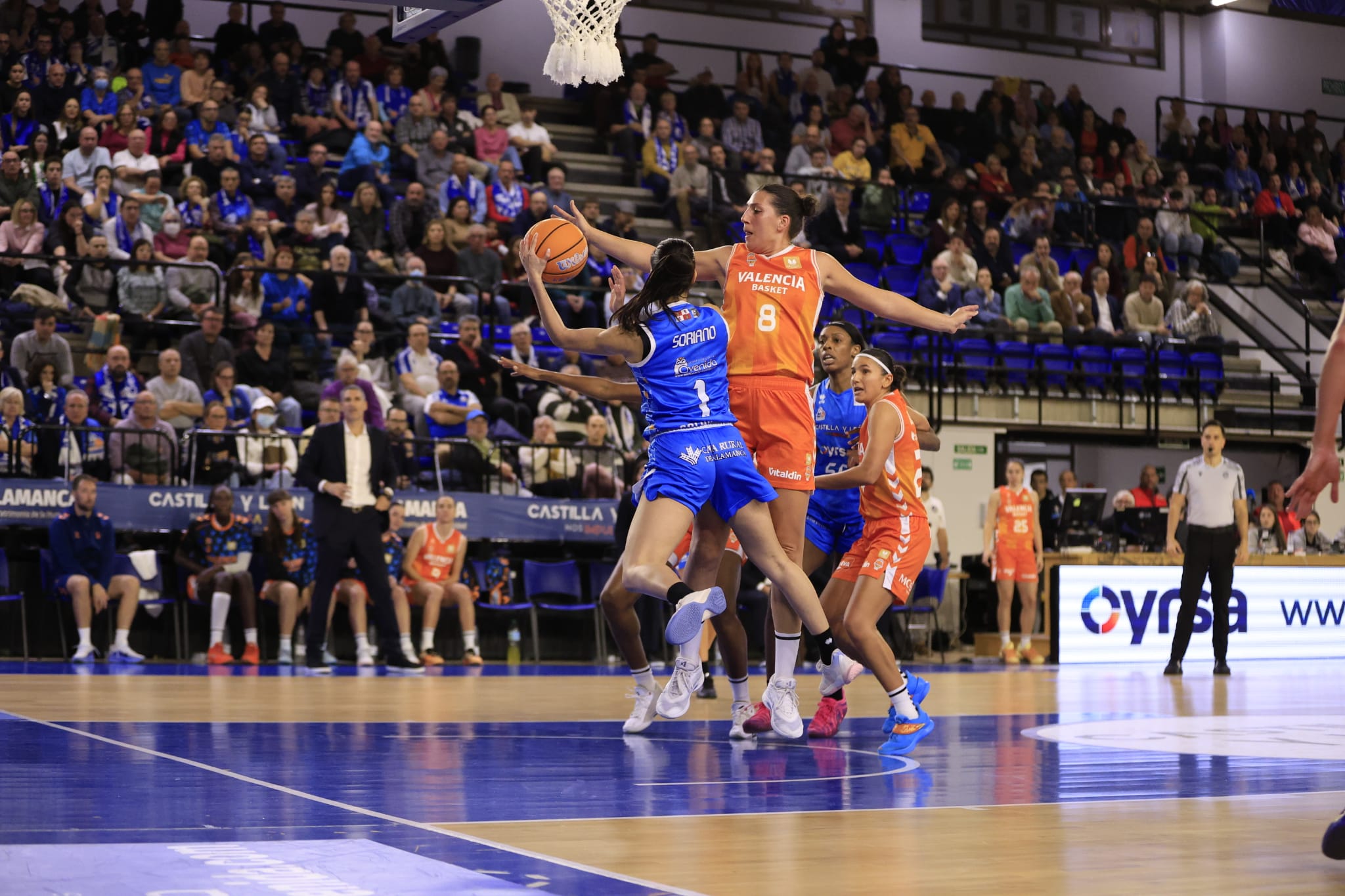 El partido entre Avenida y Valencia Basket, en imágenes