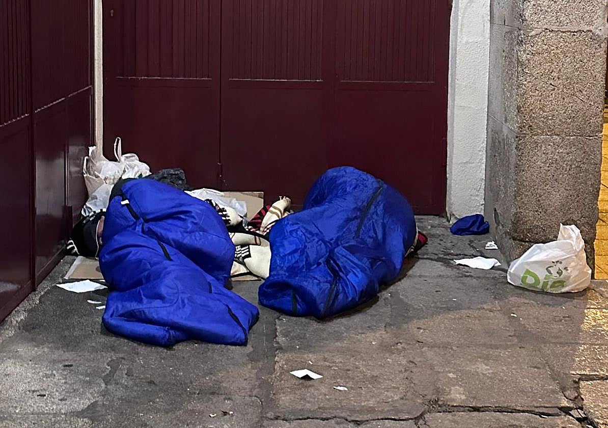 Personas sin hogar en Salamanca