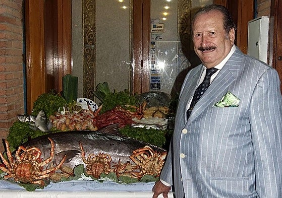 Silvestre Sánchez Sierra, con sus hermanos Modesto y Pascual, Ana y Estela y familiares.