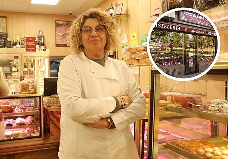 María Ángeles, tercera generación de la pastelería La Madrileña.