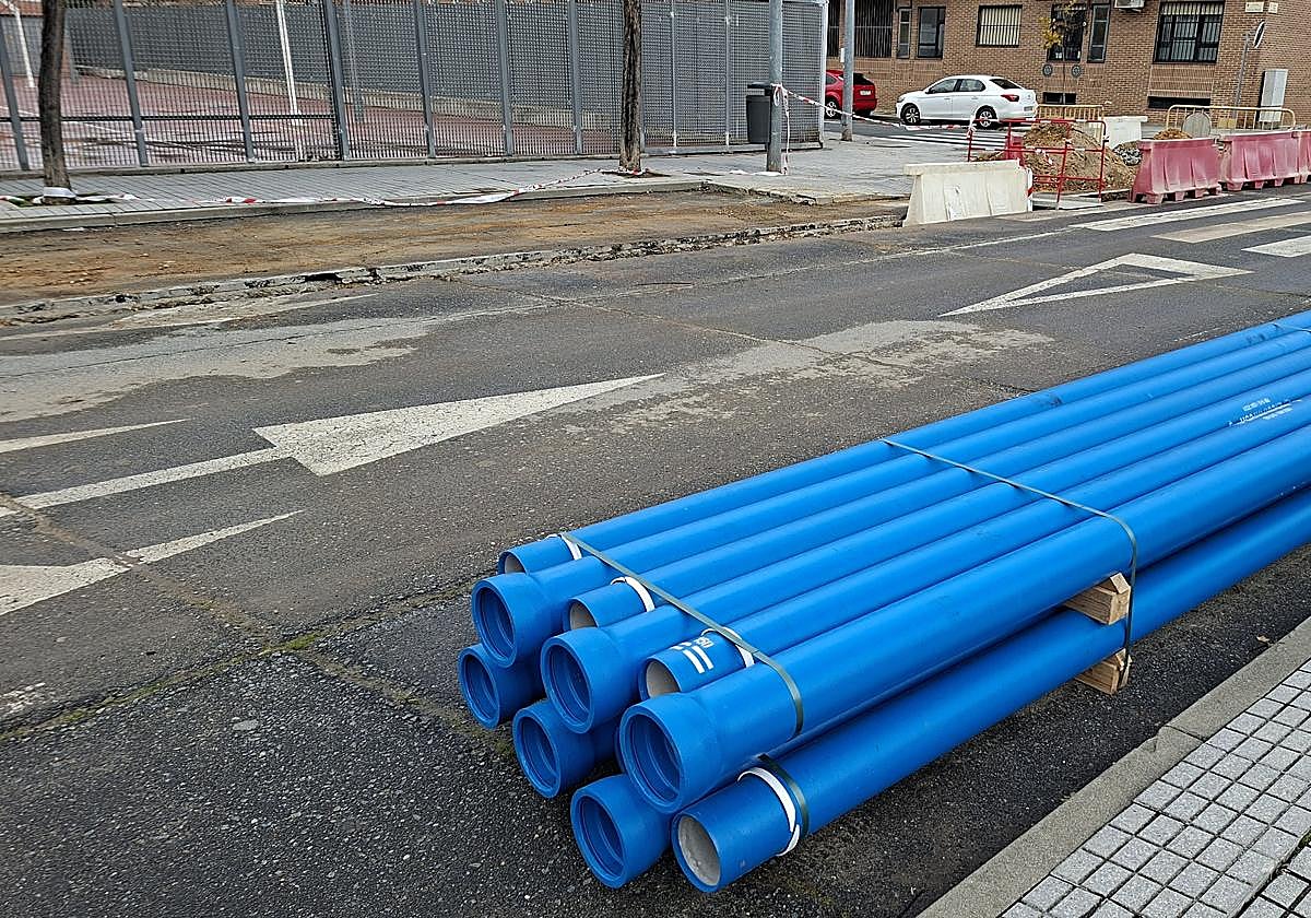 Tuberías nuevas en los barrios de Pizarrales y Chamberí en en Salamanca