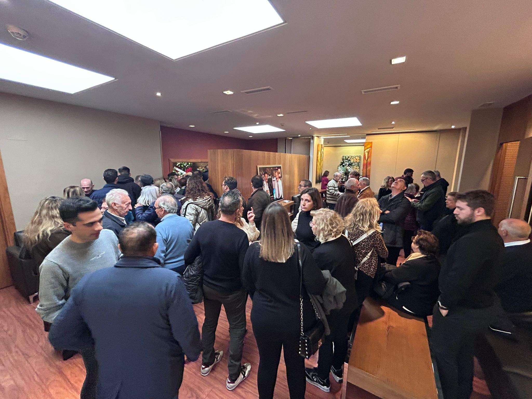 El adiós de Salamanca a Silvestre Sánchez Sierra: un velatorio lleno de gente y flores