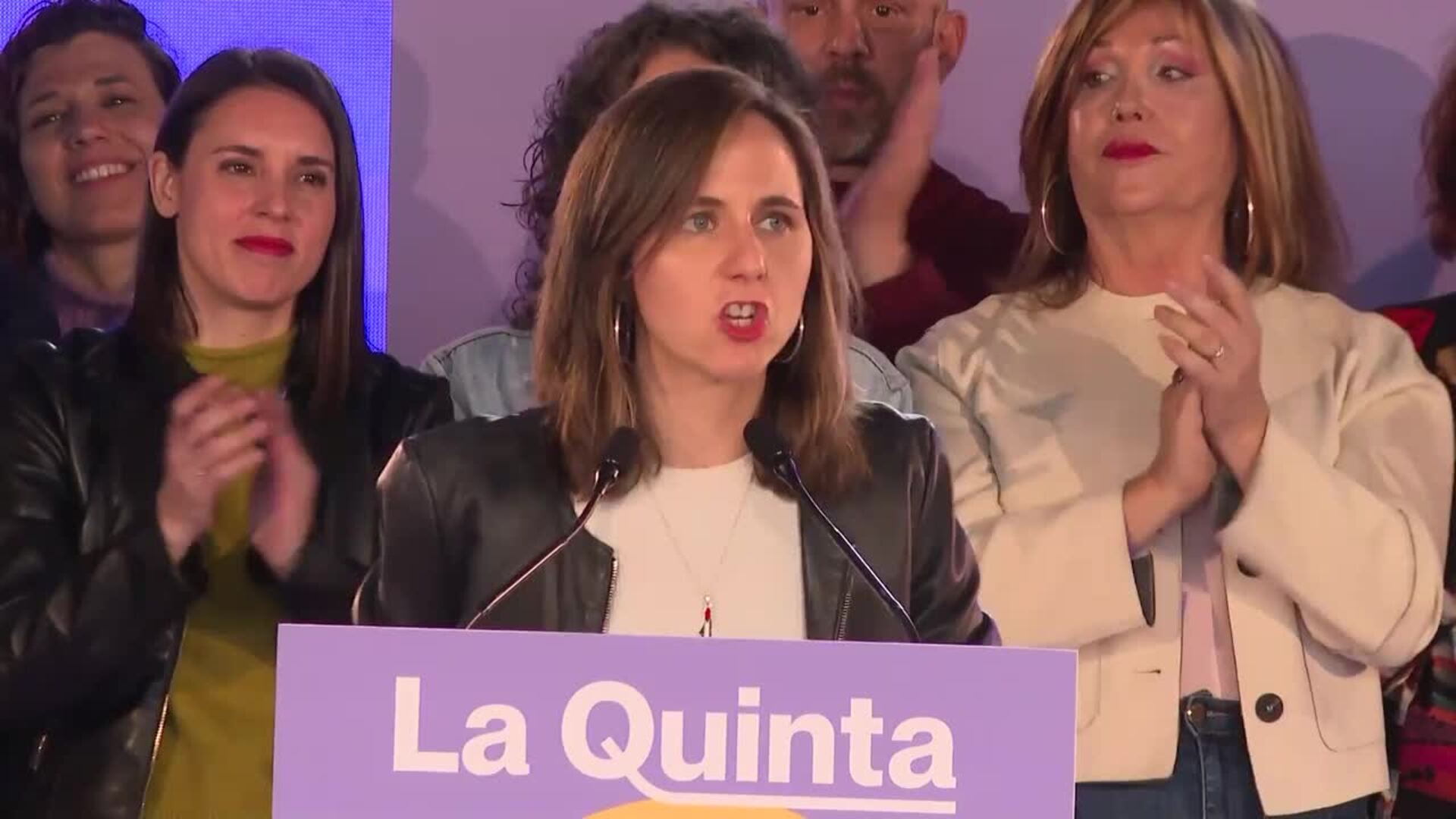 Belarra promete el resurgir de Podemos con Montero como baza electoral