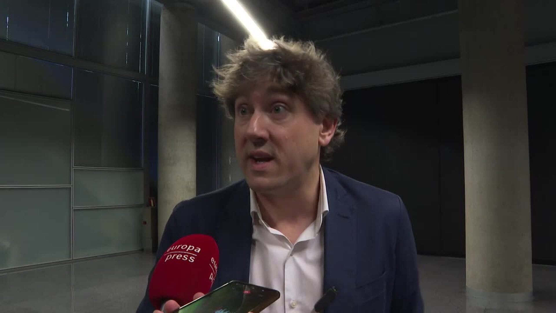 Andueza afirma que la actitud "vergonzosa" de Ayuso demuestra que "manda" en el PP