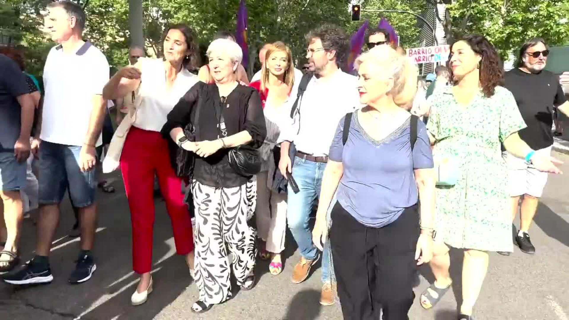 Vecinos de Vallecas salen a las calles para reclamar inversiones ante 