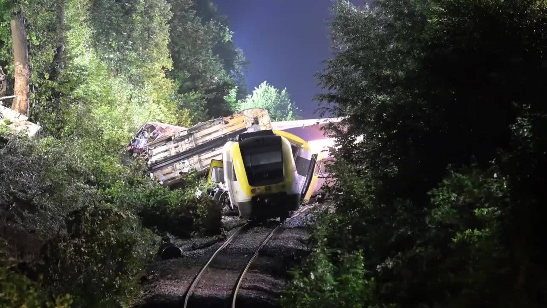 Descarrila un tren regional alemán dejando tres muertos y varios heridos