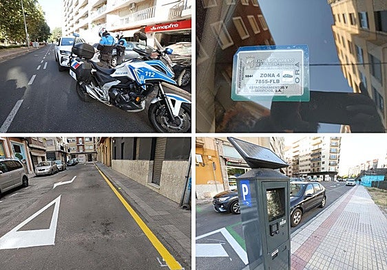 Cara y cruz de la nueva zona verde de Salamanca que ha resuelto de golpe el aparcar y la segunda fila
