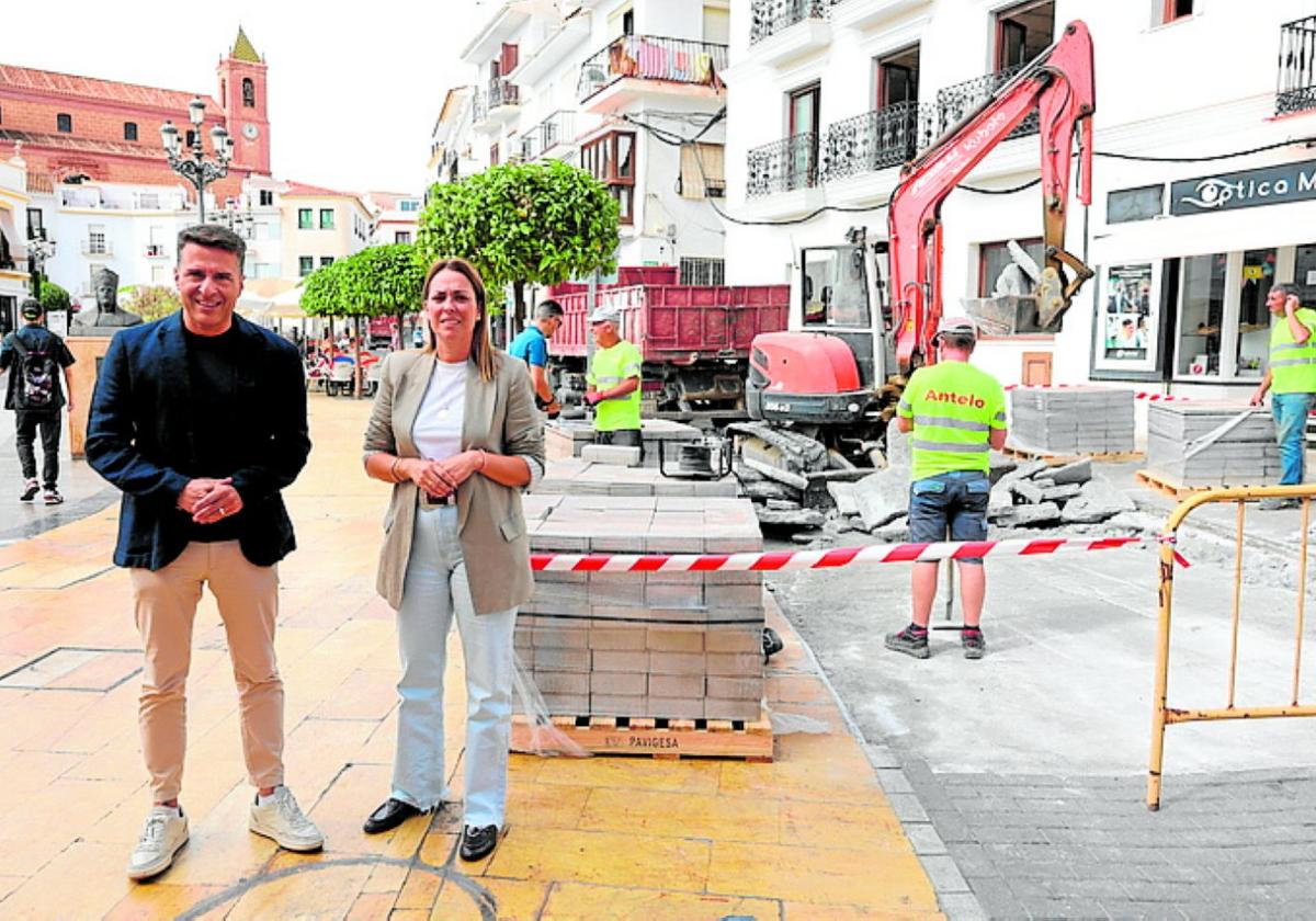 Arbeiten zur Umgestaltung der Plaza gestartet