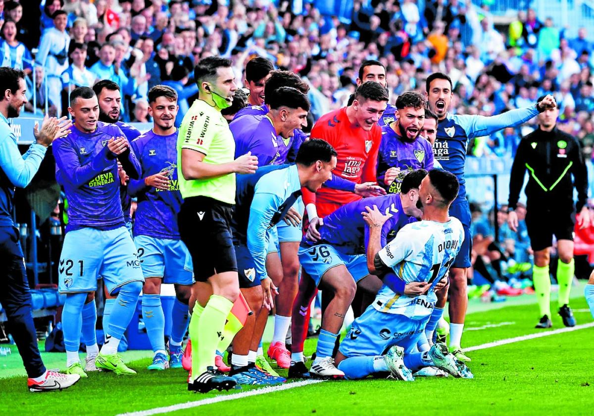 FC Málaga verpasst Sieg wegen eines Eigentores in der Nachspielzeit