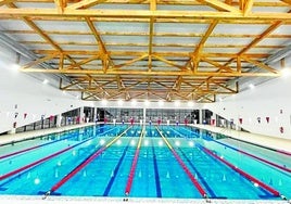 Die neue Schwimmhalle ist in Betrieb.